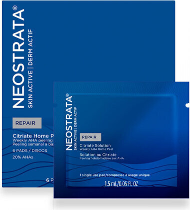 Näokoorija Neostrata Citriate Home Peeling 6 tk hind ja info | Näomaskid ja silmamaskid | hansapost.ee