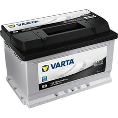 Аккумулятор VARTA 70Ah 640A E9, черный цена и информация | Аккумуляторы | hansapost.ee