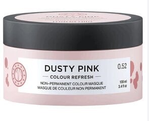 Juukseid tooniv mask Maria Nila mask without permanent color pigments 0.52 Dusty Pink, 100 ml hind ja info | Maria Nila Juuksehooldus | hansapost.ee