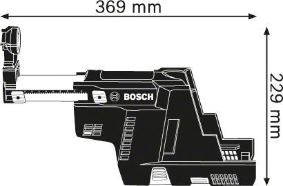 Tolmuimeja Bosch GDE 18V-16 Solo 1600A0051M цена и информация | Akutrellid, puurid ja kruvikeerajad | hansapost.ee