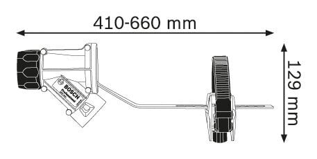 Imemissüsteem puurimiseks GDE MAX 1600A001G9 BOSCH hind ja info | Akutrellid, puurid ja kruvikeerajad | hansapost.ee