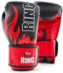 Боксерские перчатки Ring Sport Fire, красные цена и информация | Бокс | hansapost.ee