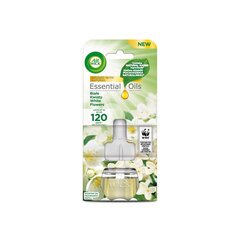 Сменный блок Air Wick Electric White Flowers, 19 мл  цена и информация | Освежители воздуха | hansapost.ee