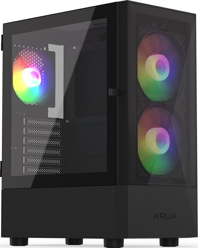 Krux Vako arvutikorpus (KRX0132), must hind ja info | Arvutikorpused | hansapost.ee