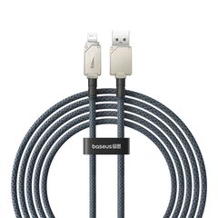 Кабель для быстрой зарядки Baseus USB/Lightning 2.4 А, 2 м (темно-синий) цена и информация | Кабели для телефонов | hansapost.ee