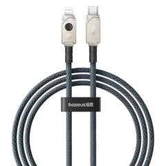 Кабель для быстрой зарядки Baseus USB-C/Lightning, 20 Вт, 1 м (темно-синий) цена и информация | Кабели для телефонов | hansapost.ee