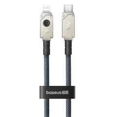 Кабель для быстрой зарядки Baseus USB-C/Lightning, 20 Вт, 2 м (темно-синий) цена и информация | Кабели для телефонов | hansapost.ee