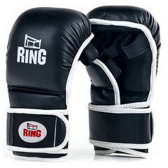 Перчатки Ring Wave (RR-60) M, черные цена и информация | Бокс | hansapost.ee