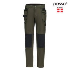 Tööpüksid Pesso Kd175Z, roheline price and information | Workwear | hansapost.ee