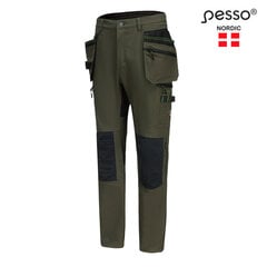 Tööpüksid Pesso Kd175Z, roheline price and information | Workwear | hansapost.ee