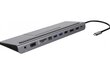 Deltaco USBC-DOCK2 цена и информация | USB adapterid ja jagajad | hansapost.ee