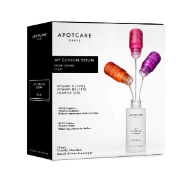 Näoseerumite komplekt Apotcare, 30 ml цена и информация | Näoõlid, ampullid ja seerumid | hansapost.ee