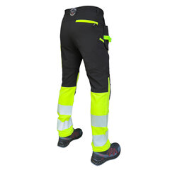 Tööpüksid Pesso 175_HVG, must/kollane price and information | Workwear | hansapost.ee