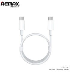 Remax kiire laadimise kaabel RC-175c Type-C hind ja info | Mobiiltelefonide kaablid | hansapost.ee