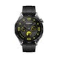 Huawei Watch GT 4 46mm Black Fluoroelastomer 55020BGS hind ja info | Nutikellad, laste nutikellad | hansapost.ee