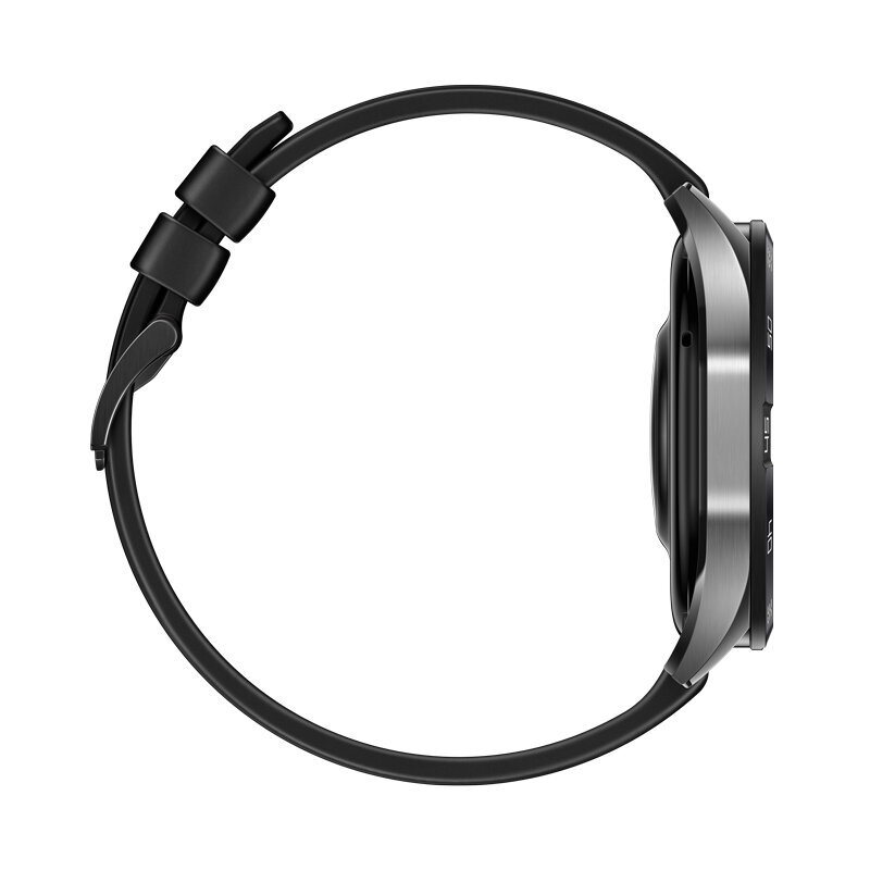 Huawei Watch GT 4 46mm Black Fluoroelastomer 55020BGS hind ja info | Nutikellad, laste nutikellad | hansapost.ee