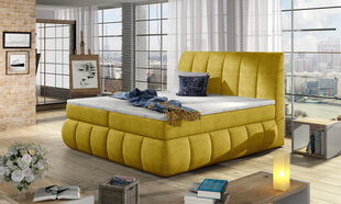 Кровать  Vincenzo, 160х200 см, желтый цвет цена и информация | Кровати | hansapost.ee