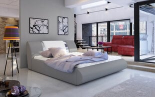 Кровать  Flavio, 160х200 см, серый/белый цвет цена и информация | Кровати | hansapost.ee