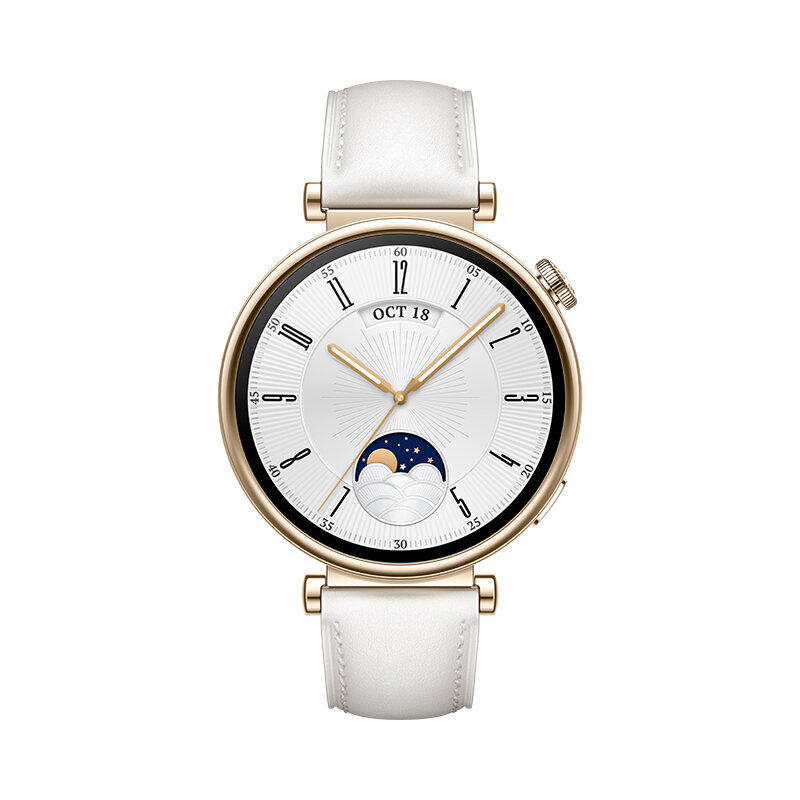 Huawei Watch GT 4 White Leather цена и информация | Nutikellad, laste nutikellad | hansapost.ee