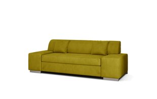 Diivan Porto 3, 210x90x98 cm, kollane price and information | Sofa beds and sofas | hansapost.ee