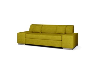 Diivan Porto 3, 210x90x98 cm, kollane price and information | Sofa beds and sofas | hansapost.ee