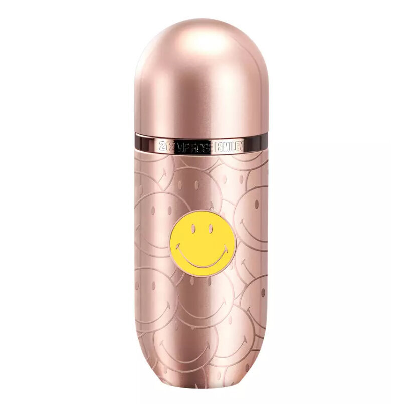 Parfüümvesi Carolina Herrera 212 Vip Rose Smiley EDP naistele, 80 ml цена и информация | Parfüümid naistele | hansapost.ee