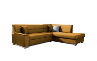 Pehme nurgadiivan Bergen, kollane price and information | Corner sofas and corner sofa beds | hansapost.ee