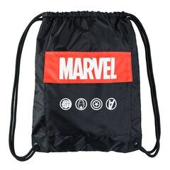 Спортивная сумка детская Cool Club Marvel LAB2531473, черная цена и информация | Школьные рюкзаки, спортивные сумки | hansapost.ee