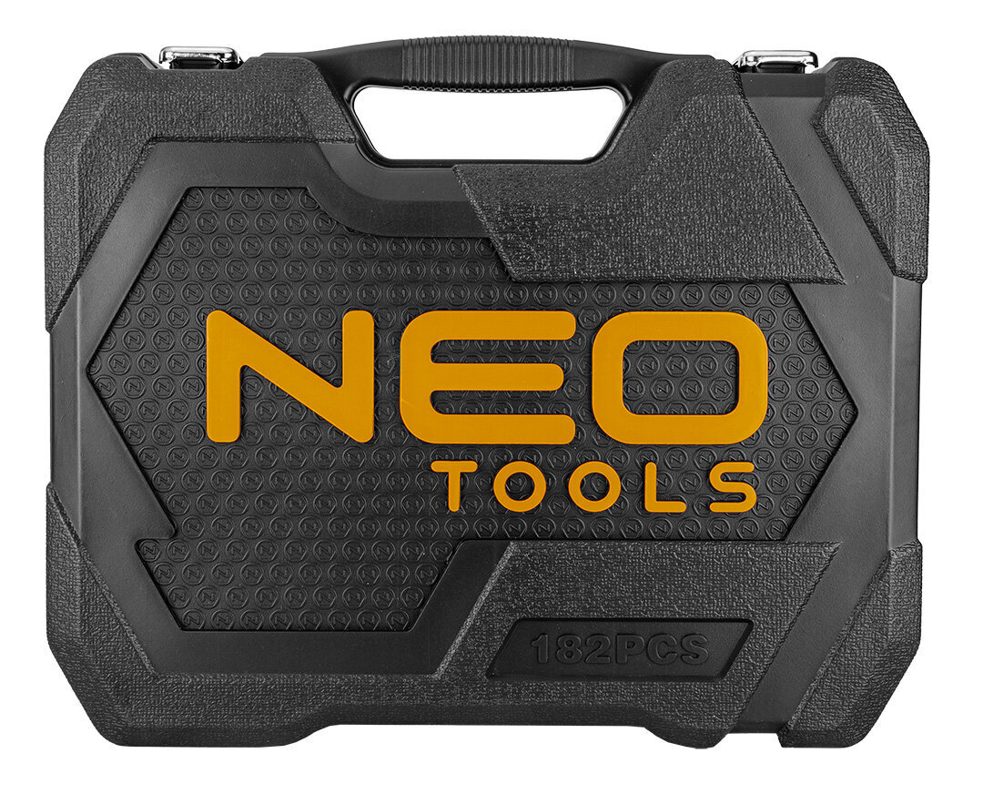 Tööriistakomplekt Neo 10-074, 182 tk. цена и информация | Käsitööriistad | hansapost.ee