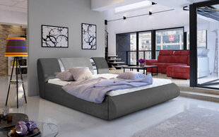 Кровать  Flavio, 160х200 см, серый цвет цена и информация | Кровати | hansapost.ee