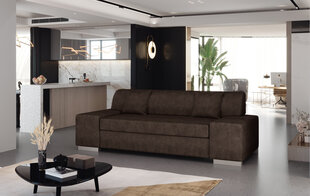 Диван  Porto 3, 210x90x98 см, коричневый цвет цена и информация | Диваны | hansapost.ee