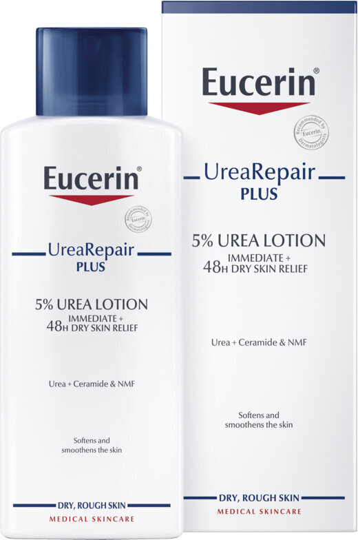 Losjoon Eucerin UreaRepair Plus 5% Urea, 250 ml цена и информация | Kehakreemid, kehaõlid ja losjoonid | hansapost.ee