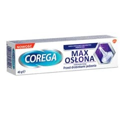 Proteesi fikseeriv kreem Corega Power Max Fixation + Cover, 40g price and information | Toothbrushes, toothpastes and mouthwashes | hansapost.ee