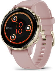 Garmin Venu® 3S Soft Gold Stainless Steel Bezel with Dust Rose Case and Silicone Band 41mm цена и информация | Смарт-часы | hansapost.ee