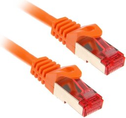 InLine 76450O, RJ45 CAT6 S/FTP, 50 см цена и информация | Кабели и провода | hansapost.ee