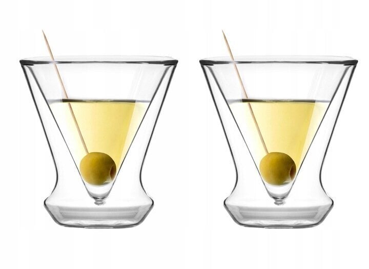 Vialli Design martiniklaaside komplekt Soho, 2-osaline цена и информация | Klaasid, kruusid ja kannud | hansapost.ee