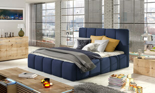 Кровать  Edvige, 140х200 см, синий цвет цена и информация | Кровати | hansapost.ee