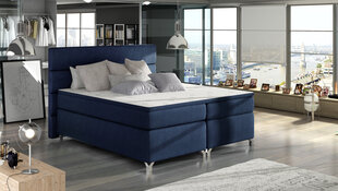 Кровать  Amadeo, 160х200 см, синий цвет цена и информация | Кровати | hansapost.ee