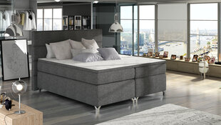 Кровать  Amadeo, 160х200 см, серый цвет цена и информация | Кровати | hansapost.ee