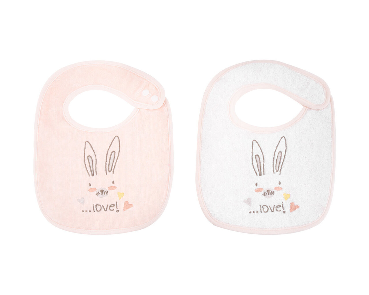 Laste pudipõlled Kikka Boo Terry Rabbits in Love, 2 tk цена и информация | Pudipõlled lastele | hansapost.ee