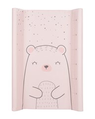 Mähkimislaud Kikka Boo Bear with me, roosa, 70х50 cm hind ja info | Mähkimislinad ja mähkimisalused | hansapost.ee