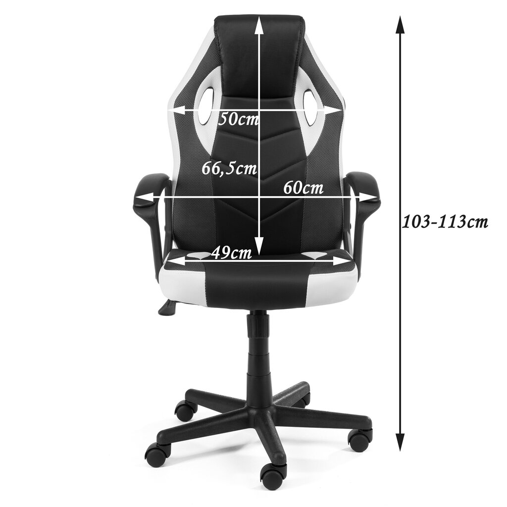 Mänguritool Akord F4G FG-19, sinine/must hind ja info | Kontoritoolid | hansapost.ee