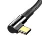 McDodo USB-C PD 2.0 QC 4.0 5A 100W 2M must CA-8323 nurgakaabel telefonile hind ja info | Juhtmed ja kaablid | hansapost.ee