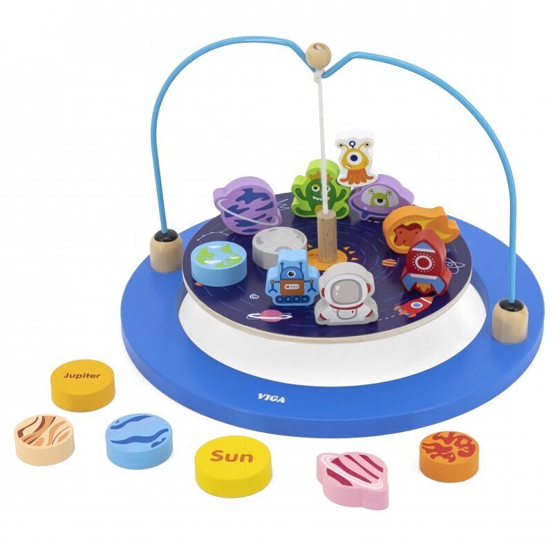 VIGA Puidust ppemng Balance Cosmos цена и информация | Arendavad laste mänguasjad | hansapost.ee