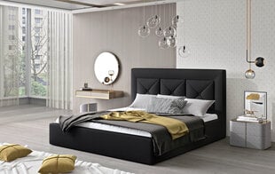 Кровать  Cloe, 180х200 см, черный цвет цена и информация | Кровати | hansapost.ee