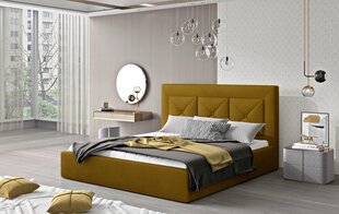 Voodi Cloe, 160x200 cm, kollane price and information | Beds | hansapost.ee