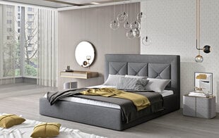 Кровать  Cloe, 140х200 см, серый цвет цена и информация | Кровати | hansapost.ee