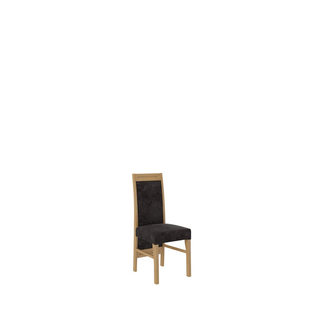 Söögitoa komplekt ADRK Furniture Rodos 57, pruun/hall цена и информация | Söögilauakomplektid | hansapost.ee