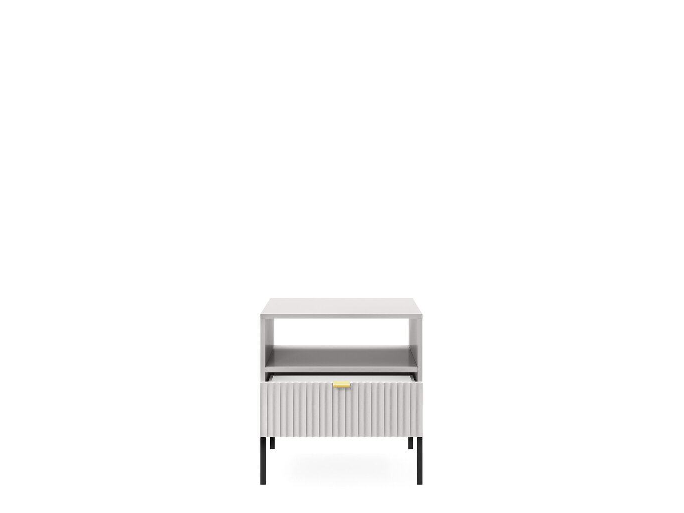 Öökapp AKL Furniture Nova Sands S54, hall hind ja info | Öökapid | hansapost.ee