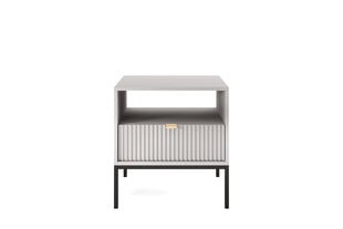 Прикроватная тумба AKL Furniture Nova Sands S54, серый цвет цена и информация | Прикроватные тумбочки | hansapost.ee